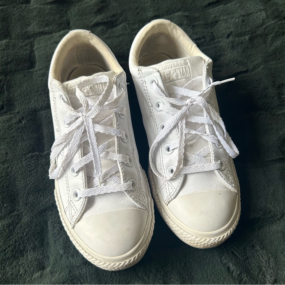Leather Classic White Sneakers
